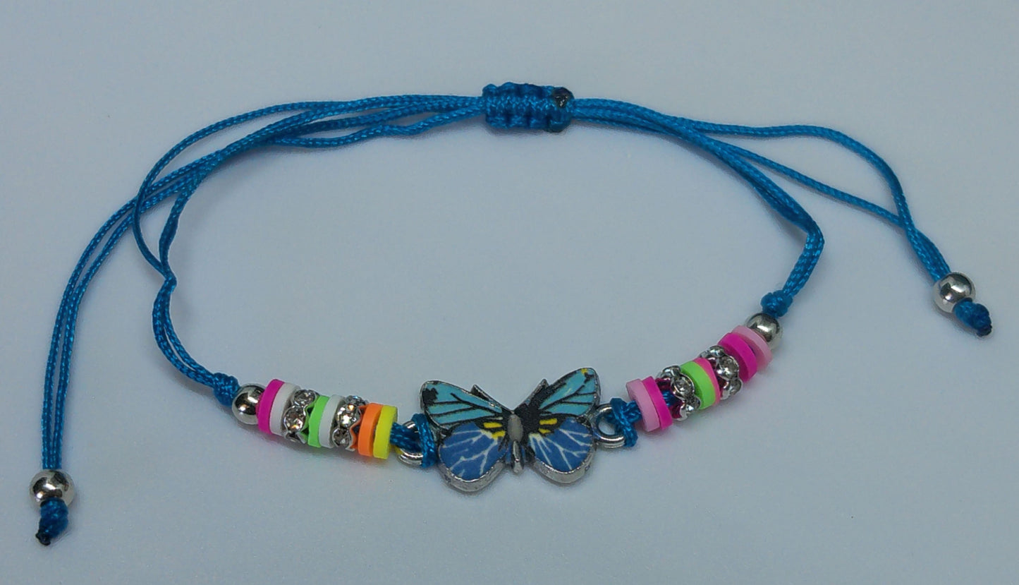 Bracelet papillon original strass