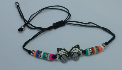 Bracelet papillon original strass