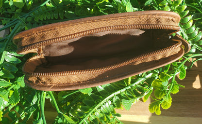 Étui à lunette en cuir de vachette