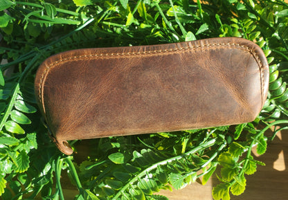 Étui à lunette en cuir de vachette