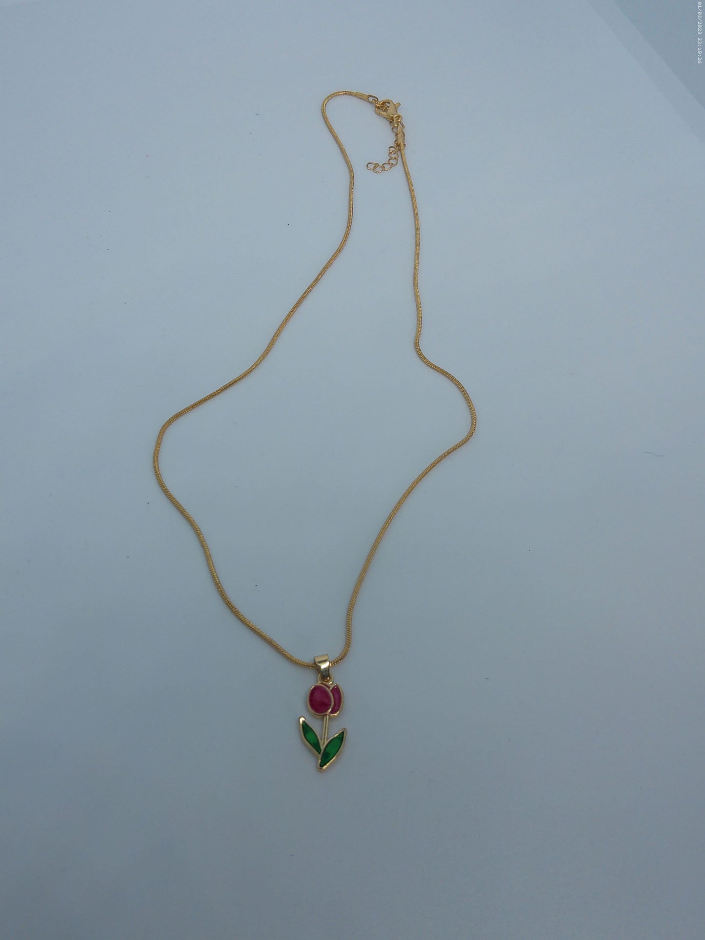 Collier Tulipa en acier inoxydable