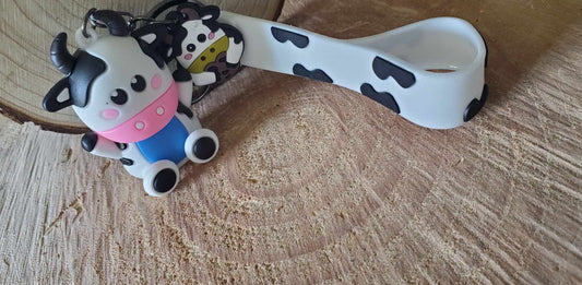 Porte clés vache